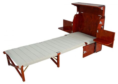 https://bushcraftuk.com/community/index.php?threads/campaign-beds.153972/ Safari Furniture, Vintage Explorer, Portable Furniture, 1000 Lifehacks, Campaign Furniture, Portable Desk, Camp Furniture, Flight Case, Camping Furniture