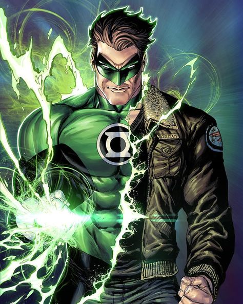 Green Lantern by Tyler Kirkham #haljordan Hal Jordan Green Lantern, Lantern Character, Lantern Illustration, Green Lantern Hal Jordan, Green Lanterns, Jordan Green, Lantern Art, Hal Jordan, Green Lantern Corps