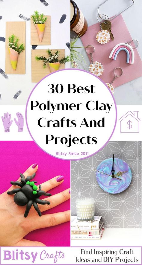 Polymer Clay Craft Tutorial, Polymer Clay Gift Ideas Diy, Beginner Polymer Clay Projects, Polymer Clay Projects Ideas, Sculpey Clay Ideas, Polymer Clay Ideas, Best Polymer Clay, Crafts For Beginners, Polymer Clay Magnet