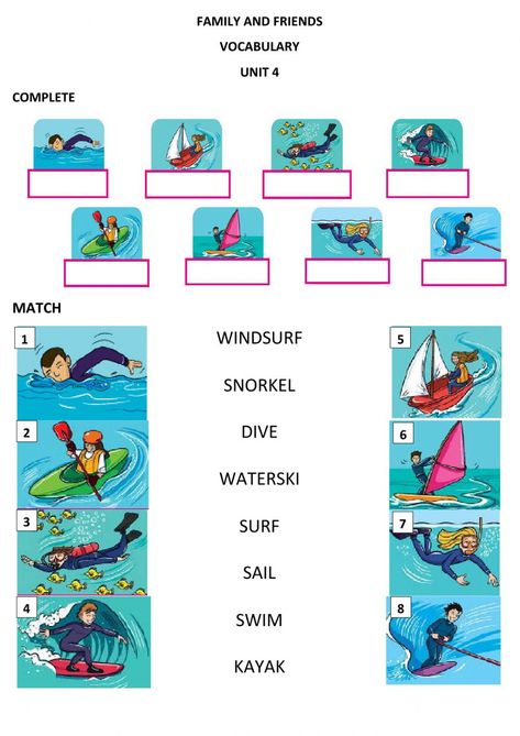 At the beach activities - Interactive worksheet Beach Worksheets For Kids, At The Beach Worksheet, Beach Worksheet, Jabari Jumps, Beach Activities For Kids, Camping Activites For Kids, Numeracy Activities, Summer Camp Activities, English Learning Books