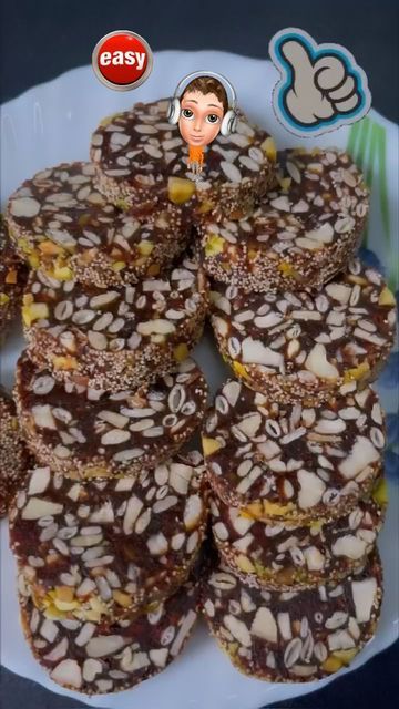 Fruit Sweets, Easy Food Recipes, Fruit Roll, Fruit Bar, Dry Fruit, Healthy Homemade Recipes, Protein Bar, Dry Fruits, Poppy Seeds