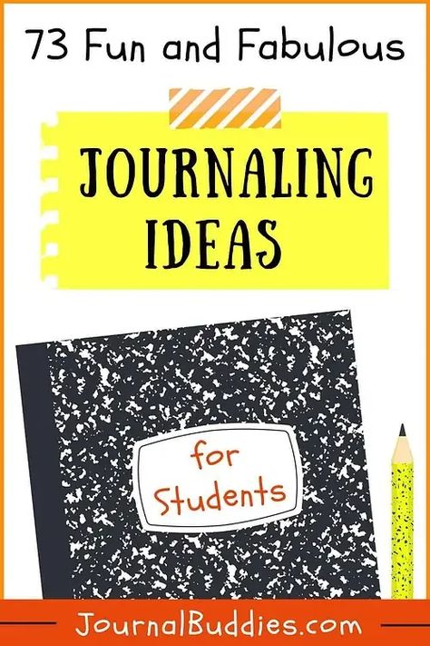 These fun journaling ideas for students can be modified and customized to meet the unique needs of your classroom. Take a look and try them today! #JournalingIdeasForStudents #JournalWritingIdeas #JournalBuddies Journal Club Ideas, Journal Prompts For Middle Schoolers, Journal Prompts For Elementary Students, Class Journals Ideas, Student Journal Ideas, School Journal Ideas Student, Journal Ideas For Students, Writing Journal Covers, Buddy System