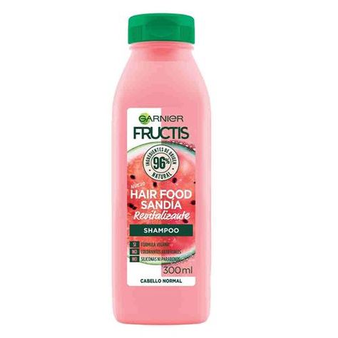 Fructis Hair Food Shampoo Sandía | Garnier México Hair Food Shampoo, Fructis Hair Food, Garnier Shampoo, Pink Shampoo, Curl Products, Shampoo Brands, Garnier Fructis, Shampoo Hair, Watermelon Fruit