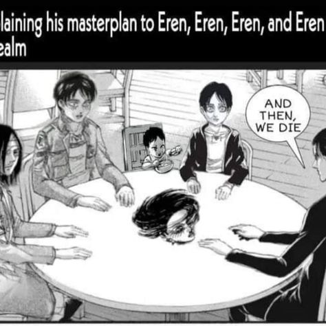 Attack on Titan memes I wish you would get Aomine Kuroko, Attack On Titan Meme, Aot Funny, Aot Eren, Trening Sztuk Walki, Eren Aot, Attack On Titan Comic, Aot Memes, Snk Cosplay