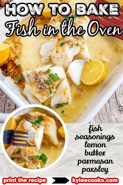 How To Cook Fish In The Oven, How To Bake Fish, Baked Triple Tail Fish Recipe, Baked White Fish, Baked White Fish Recipes, Bake Fish In Oven, How To Bake Fish In The Oven, Bake Fish Recipes Oven, Fish In Oven Baking