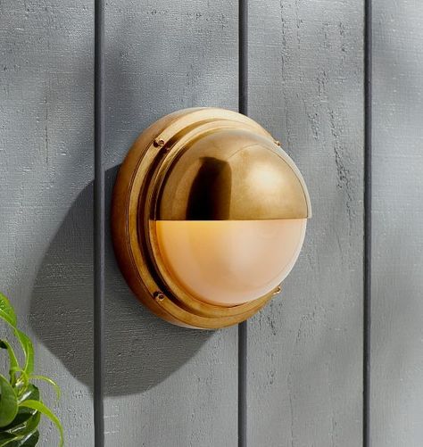 Outdoor Wall Lights | Rejuvenation Mix Of Modern And Antique, Chicago Brick, Bulkhead Light, Oak Grove, Interior Design Resources, Bulkhead Lights, Contract Design, Outdoor Sconces, Light House