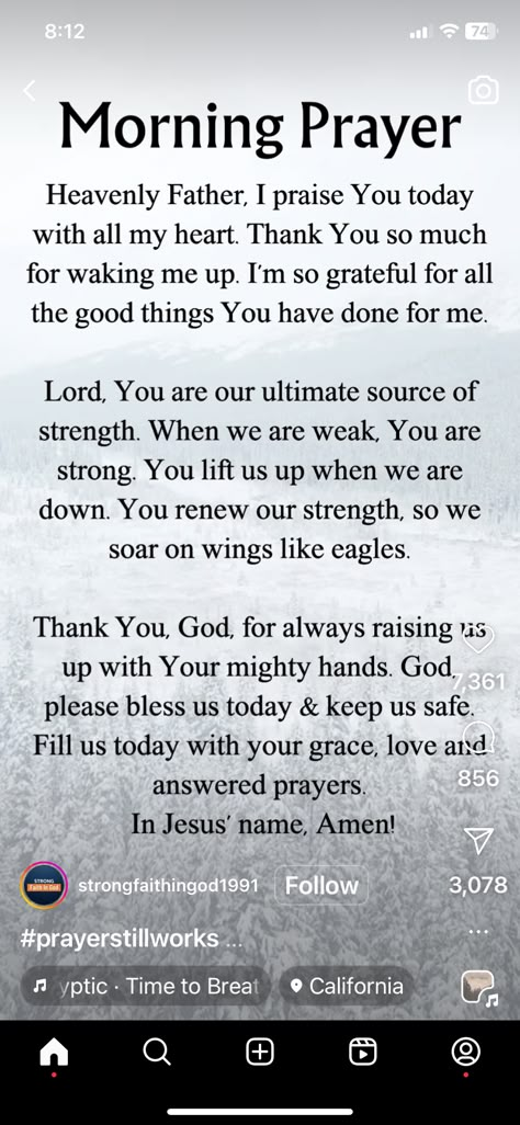 Prayer For Morning, 2024 Prayers, Mealtime Prayers, Daily Christian Prayers, Inspirational Morning Prayers, Prayer Ideas, Sunday Prayer, Good Night Prayer Quotes, Prayers Of Encouragement