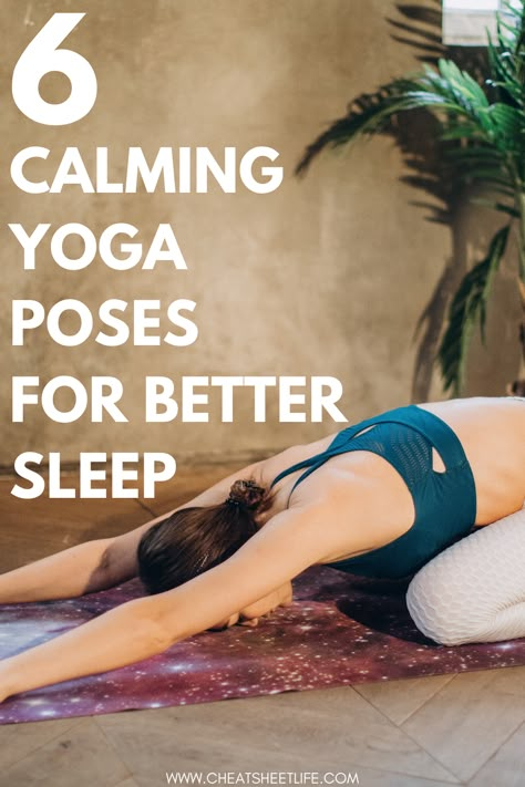 Nighttime Yoga Routine, Calming Yoga Poses, Bedtime Yoga Sequence, Night Time Yoga, Yoga Before Bed, Yoga Posses, Calming Yoga, Yoga Poses For Sleep, Relaxing Yoga Poses