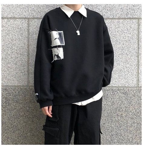 Aesthetic Outfits Men, Outfit Korean, Men Stylish Dress, Dark Outfits, Mens Outfit Inspiration, Tomboy Style Outfits, Cool Outfits For Men, Streetwear Men Outfits, Swaggy Outfits