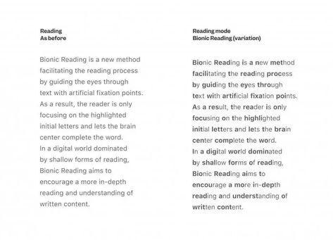 What Is Bionic Reading and Why It Feels Like 'Unlocking 100% of Your Brain' Bionic Reading, Reading Process, Application Programming Interface, One Twitter, Medium App, Speed Reading, Support People, Stay Focused, Initial Letters