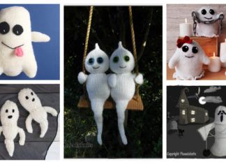 10+ Halloween Ghost Knitting Patterns Polar Bear Toy, Owl Knitting Pattern, Halloween Knitting, Knitting Dolls Free Patterns, Knitted Dolls Free, Cat Amigurumi, Pumpkin Pillows, Cute Fish, Owl Decor