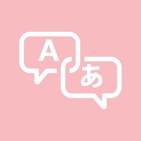 #app #icon #pink #organization #phone #aestheticappicon Pink Translate Icon, Pink Organization, Translate Icon, Pink App Icon, Icon Widget, Royal Aesthetic, Cute Cat Wallpaper, Google Translate, Widget Icon