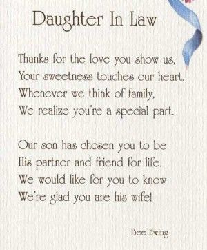 DAUGHTER IN LAW Birthday Greetings For Mother, In Law Quotes, Daughter In Law Quotes, Birthday Verses, Bonus Daughter, Daughter Poems, Law Quotes, Birthday Quotes For Daughter, Daughter In Law Gifts