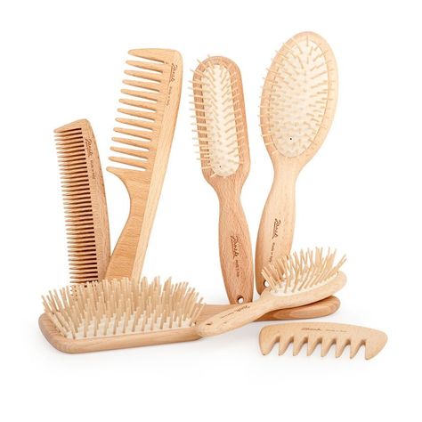 Wooden Brush Hair, Combs And Brushes, Wooden Hair Brush, Best Hair Brush, Hair Brush Set, Wooden Brush, Wooden Comb, Hair Styling Tools, Brush Hair