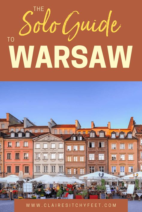 Traveling to Warsaw in Poland and looking for some great things to do in Warsaw? This solo guide to Warsaw is full of the best advice to help you plan. Warsaw Nightlife, Solo Travel Europe, Solo Traveling, Travel Tickets, Poland Travel, Travel Inspiration Destinations, Solo Trip, The Best Advice, Backpacking Europe