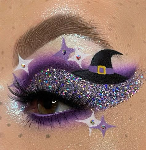 Hallowen Schminke, Maquillage Harry Potter, Halloween Eyeshadow, Halloween Makeup Witch, Creative Halloween Makeup, Holloween Makeup, Cute Halloween Makeup, Halloween Makeup Pretty, Eye Makeup Looks