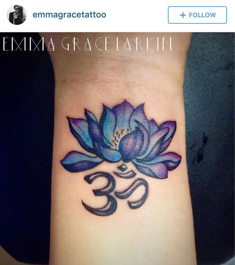 Lotus tattoo Blue Lotus Flower Tattoo, Tattoo Ideas Side, Blue Lotus Tattoo, Tattoos Lotus, Buddhist Symbol Tattoos, Sagittarius Tattoo Designs, Small Lotus Tattoo, Half Sleeve Tattoo Stencils, Wrist Tattoo Cover Up