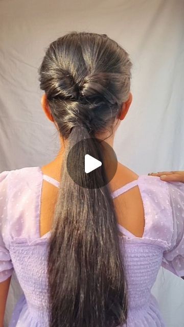 Nisha Ghosh | content creator | Try this beautiful twisted ponytail hairstyle hack ❤️
.
.
.
.
.#hairstyling #hairart #hairstyle #hairstyletutorial #hairtutorial | Instagram Twisted Ponytail, Ponytail Hairstyle, Twist Ponytail, Hair Art, Ponytail Hairstyles, Hair Hacks, Content Creator, Hair Tutorial, The Creator