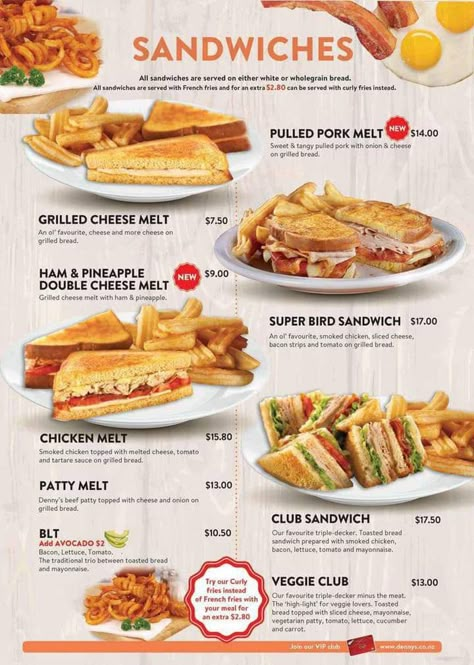 Sandwich Menu Design, Restaurant Food Ideas, Sandwich Menu, Sandwhich Recipes, Types Of Sandwiches, American Foods, Homemade Cookbook, Patty Melt, Catering Ideas Food