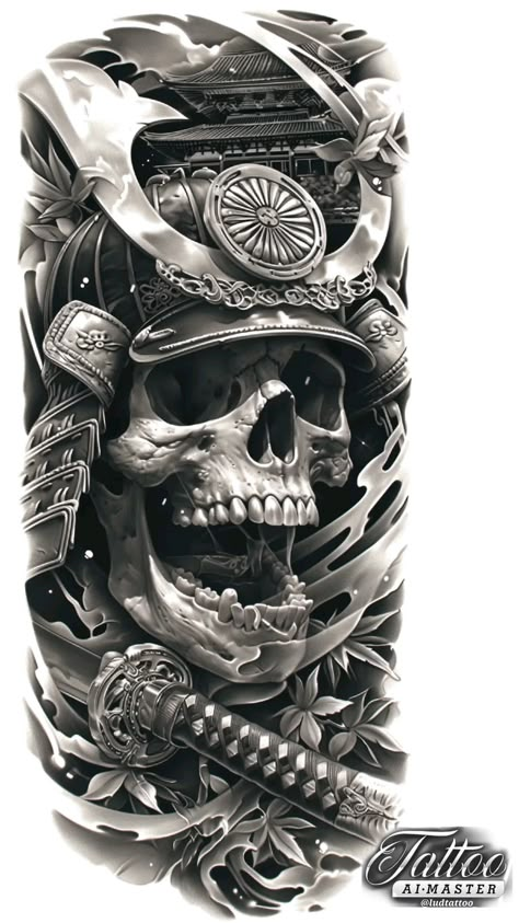 Calf Sleeve Tattoo Men, Sleeve Tattoo Men, Calf Sleeve Tattoo, Japanese Warrior Tattoo, Samurai Tattoo Sleeve, Samurai Warrior Tattoo, Arm Tattoos Drawing, Japanese Tattoos For Men, Samurai Tattoo Design