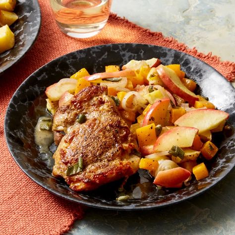 Brown Butter Chicken, Gf Dinners, Sage Chicken, Sage Brown Butter, Honeynut Squash, Roasted Fall Vegetables, Blue Apron Recipes, Winning Recipes, Chicken Roasted