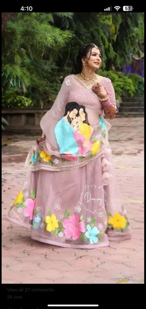 Indian Maternity Outfits, Baby Shower Indian Outfit, Pregnancy Dresses Indian, Godh Bharai Outfit Indian, Baby Shower Indian, Blouse Painting, Baby Shower Clothes, Clothes Painting, Baby Gender Prediction