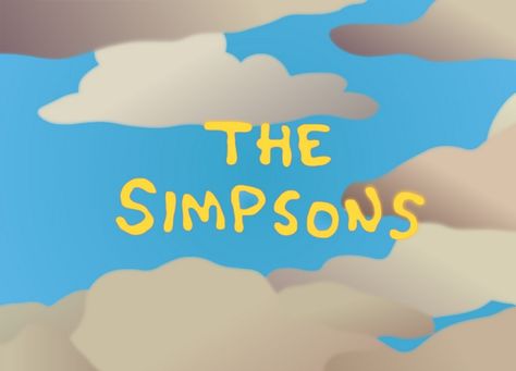 The Simpsons Logo Simpsons Logo, Simpsons Party, 90s Memories, Matt Groening, The Simpson, Buzzfeed Quizzes, Title Card, People Laughing, 90s Kids