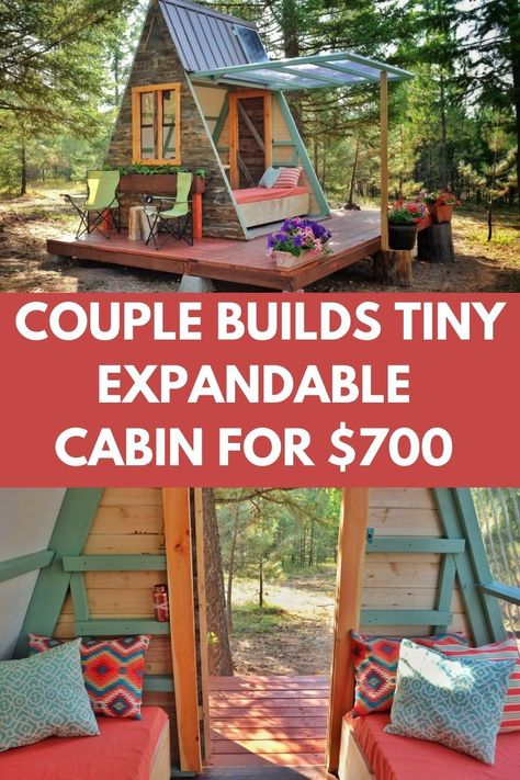 Diy Small Building, Backyard Tent Hangout, A Frame Shed Diy, A Frame Guest House, Pallet A Frame Cabin, A Frame Shed Plans, Diy A Frame House, A Frame Treehouse, A Frame She Shed