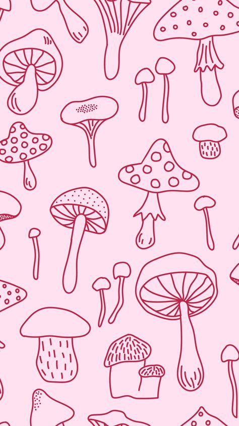 Abstract Adventures: HD Backgrounds Valentines Mushroom Wallpaper, Mushroom Iphone Wallpaper Aesthetic, Cute Mushroom Background, Hongos Wallpaper, Mushroom Screensaver, Pink Mushroom Wallpaper, Mushroom Background Wallpapers, Mushroom Lockscreen, Mushroom Iphone Wallpaper