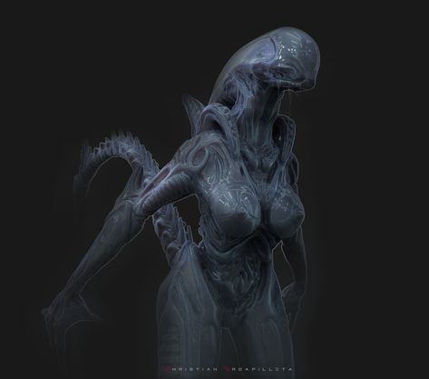 NeoXenomorph hybrid - Alien: Covenant Forum Female Xenomorph Human Hybrid, Xenomorph Queen Art, Female Xenomorph Art, Cute Xenomorph, Alien Creature Design, Xenomorph Types, Female Xenomorph, Xenomorph Art, Xenomorph Queen