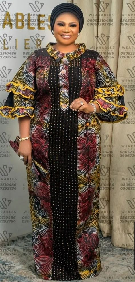 Ankara Dress Styles For Mums, Big Mummy Ankara Style, Kampala Gown Styles For Women With Stone, Plain Material Gown Styles In Nigeria, Kampala Dress Styles, Kampala Gown Styles For Women In Nigeria, Ankara Caftan Dress Styles, Latest Kampala Gown Styles For Women, Ankara Maxi Dress Classy