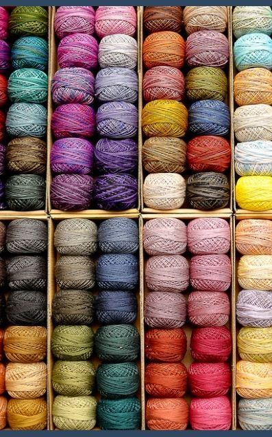 Yarn Storage, Perle Cotton, Handmade Projects, Diy Event, Fibre And Fabric, Embroidery Threads, Crochet Thread, Thread & Yarn, Yarn Thread