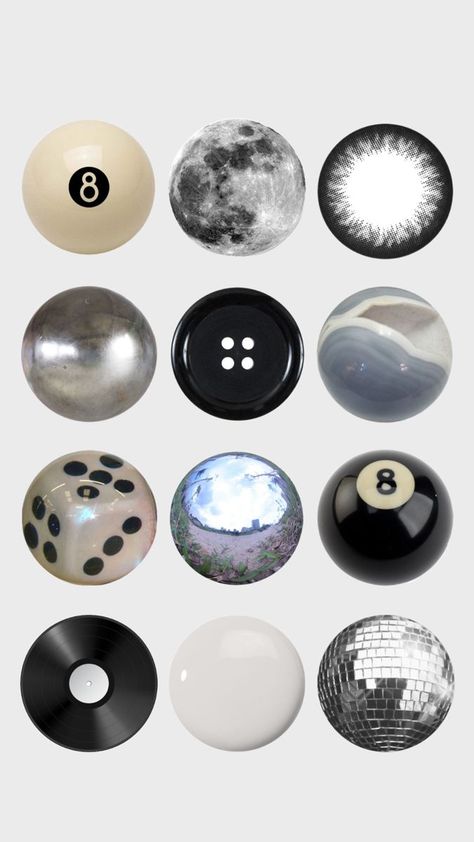 black & white circles Mac Backgrounds, Circle Collage, Highlight Covers Instagram, Y2k Profile Picture, Black And White Instagram, Artsy Background, Iphone Stickers, Foodie Instagram, Digital Business Card