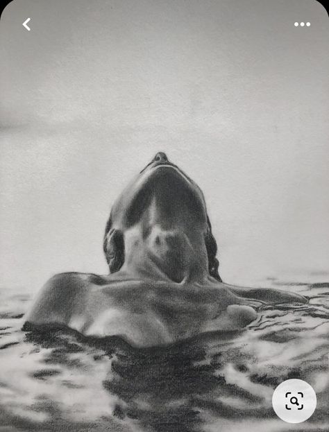 Photoshoot At The Beach, Woman Swimming, Brand Photoshoot, Charcoal Art, Pencil Art Drawings, Art Inspiration Painting, Anatomy Art, Book Art Drawings, Sketchbook Art Inspiration