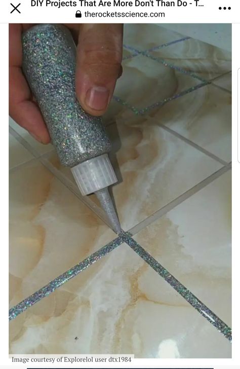 Bathroom Wall Coverings, Glitter Tiles, Glitter Grout, Diy Fails, Modern Closet, Kitchen Remodel Inspiration, Handmade Projects, Modern Kitchen Design Open Concept, Kitchen Remodel Before And After