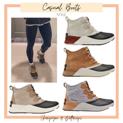 Winter Outfit With Sorel Boots, Out N About Sorel Boots Outfit, Sorel Ankle Boots, Warm Boots Women Casual, Sorel Out And About Iii Boot Outfit, Sorel In And Out Boot, Sorel Snow Boot, Sorel In And Out Boot Outfit, Sorel Out And About Sneaker