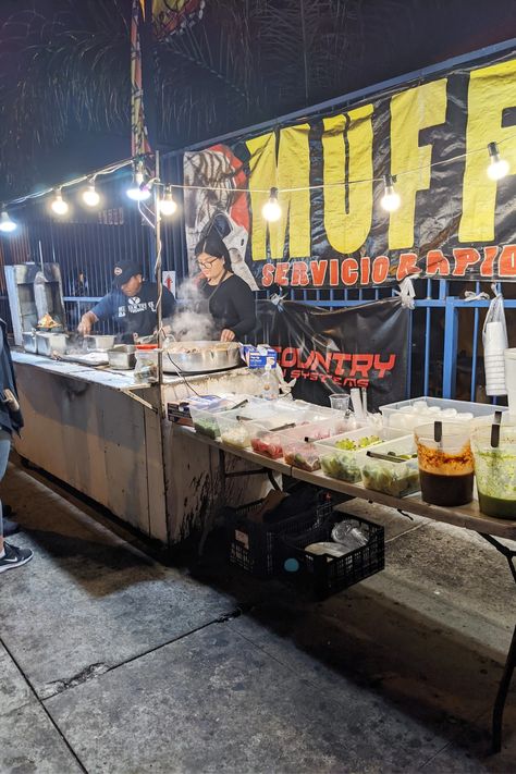 Queso Tacos, Different Meats, Street Taco, Los Angeles Street, Taco Shop, Taco Stand, East La, East Los Angeles, Los Angeles Shopping