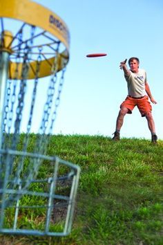 10 things you don't know about disc golf, but should. Charlotte Magazine. Disk Golf, Disc Golf Courses, Frisbee Golf, Golf Club Sets, Golf Irons, Club Face, Golf Lessons, Women Golfers, Disc Golf