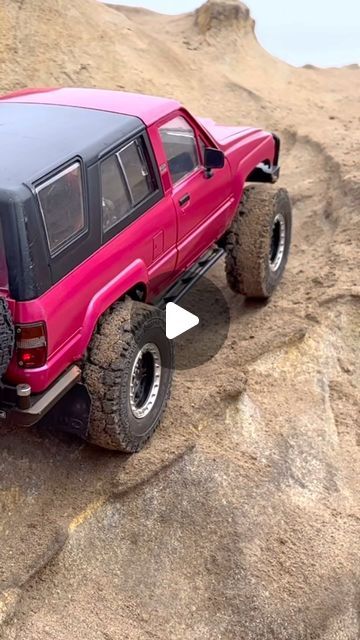 RC4WD on Instagram: "RC4WD has 1/10 scale hardbody sets that can be painted, built, and customized to really stand out! Check out @fleursdelysrc ‘s eye catching RC4WD 1985 Toyota 4Runner strut right up this steep ledge🤩 Hit our linkin.bio and build your own custom scale RC truck✅ Have fun and Go Remote Control! #rc4wd #4runner #4x4offroad #scalemodelling #scalebuilder #rc" Toyota Runner, Rc Truck, 4x4 Off Road, Rc Trucks, Toyota 4runner, Build Your Own, Have Fun, The Struts, Remote Control