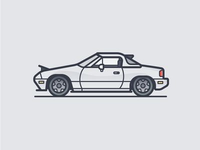 Miata Miata Drawing, Cars Animated, Range Rover Suv, Hawaii Tattoo, Car Animation, Adobe Illustration, Pen Ideas, Bike Drawing, Car Pillow