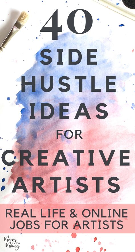 Creative Freelance Jobs, Artist Business Ideas, Artist Jobs From Home, How To Earn Money As An Artist, Artistic Business Ideas, Making Money As An Artist, Passive Income For Artists, Freelance Artist Tips, How To Make Money As An Artist