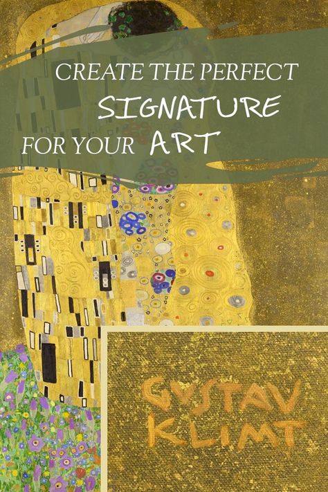 Artist Signature Ideas Paintings, Artistic Signature Ideas, How To Create A Signature, Painting Signature Ideas, How To Make A Signature, Simple Signature Ideas, Artist Signature Ideas, Art Signature Ideas, Signature Logo Ideas