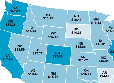 The Hourly Wage Needed To Rent a 2 Bedroom Apartment In Every State Rent Payment Tracker, Why Rent When You Can Buy, Rent Is Due Reminder, Rent Affordability Chart, Map Of Kenya With Counties, Low Income Housing, Blue Chips, Minimum Wage, Housing Ideas