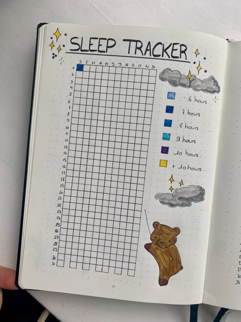 Use a bullet journal to track your sleep habits. Learn how to create a sleep tracker that will help you improve your sleep quality and wake up feeling Jornal Idea Tracker, Planner Sleep Tracker, Pixel Tracker Ideas, Journal Pixel Ideas, Mood Tracker Pixels, Notebook Tracker Ideas, April Bullet Journal Sleep Tracker, Sleep Journal Ideas, Pixel Journal Ideas