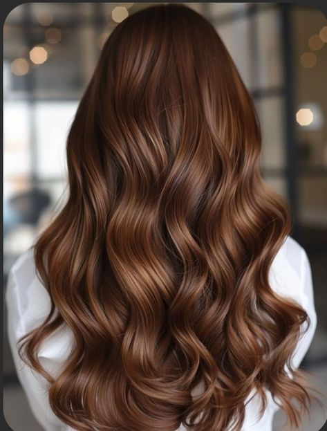 Rich Mocha Hair Color, Cafe Au Lait Hair Color, Balayage Mocha Brown, Glossy Mocha Hair, Milk Chocolate Toffee Hair Color, Mocha, Chocolates, Balayage, Hair