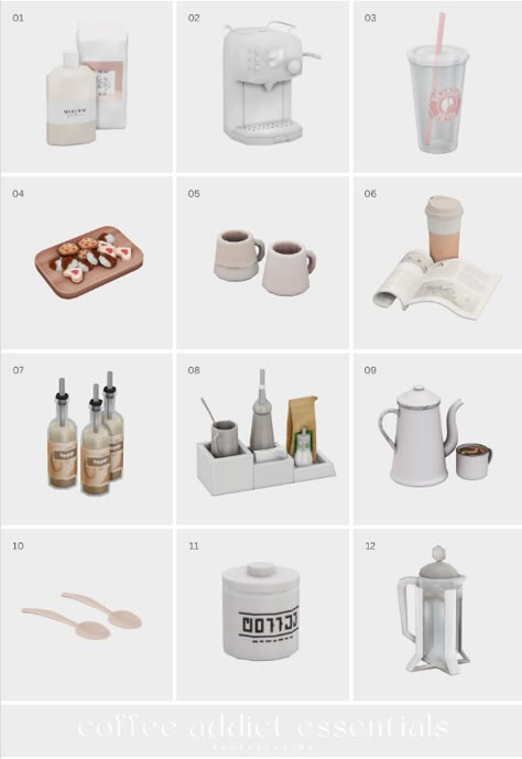 Sims 4 Cc Nespresso, Sims 4 Coffee Clutter, Grandmas Cookbook Sims 4 Cc, Sims 4 Cc Cups, Sims 4 Coffee Bar Cc, Sims 4 Cc Espresso Machine, Sims 4 Boba Shop Cc, Sims 4 Coffee Maker, Sims 4 Cc Clutter Functional Food