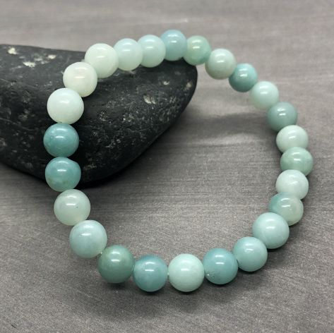 Excited to share this item from my #etsy shop: Amazonite Healing Bracelet, Blue Amazonite Crystal Balance Yoga Spiritual Bracelet Spiritual Balance, Yoga Spiritual, Balance Yoga, Amazonite Crystal, Spiritual Bracelets, Yoga For Balance, Amazonite Bracelet, Freshwater Pearl Jewelry, White Howlite