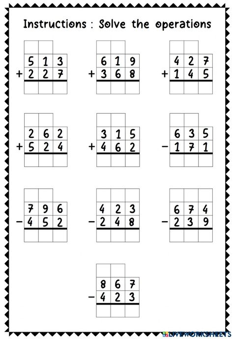 Grade 3 Math Worksheets Addition And Subtraction, Long Addition Worksheets, Grade 3 Addition And Subtraction, Worksheet For Grade 3 Mathematics, Grade 2 Math Worksheets Addition And Subtraction, Addition For Grade 2 Activities, Math Worksheets For Grade 2 Student, Addition And Subtraction 3rd Grade, Math Worksheet For Class 3