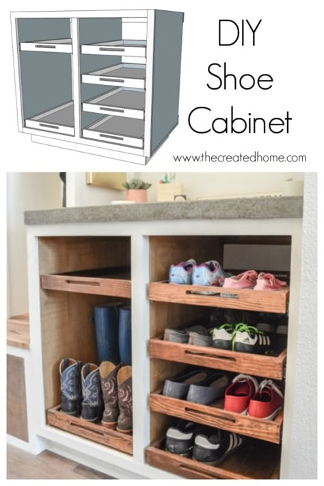 Dream Mudroom, Outdoor Shoe Storage, Diy Shoe Storage, Diy Shoe Rack, Storage Cubby, Diy Shoe, Mud Room Storage, Mudroom Design, Diy Tray