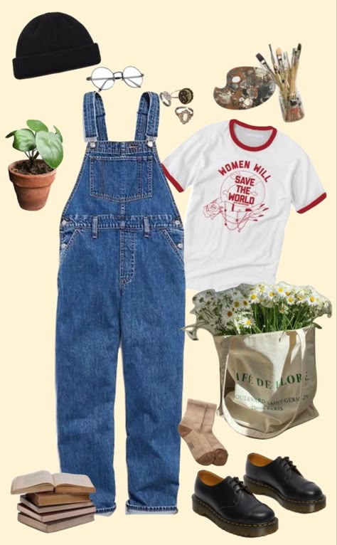 2023 Indie Fashion, Indie Outfit Inspo Summer, Sunshine Core, Bookworm Clothes, Goblincore Outfits, Masculine Fashion, Estilo Indie, Everyday Casual Outfits, Indie Style